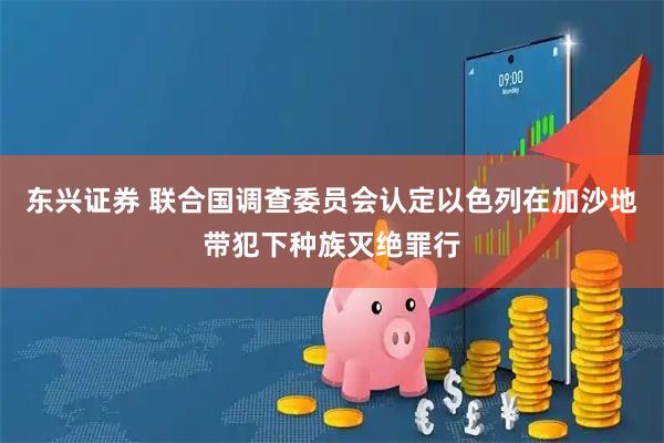 东兴证券 联合国调查委员会认定以色列在加沙地带犯下种族灭绝罪行