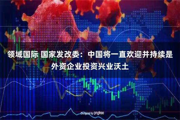 领域国际 国家发改委：中国将一直欢迎并持续是外资企业投资兴业沃土